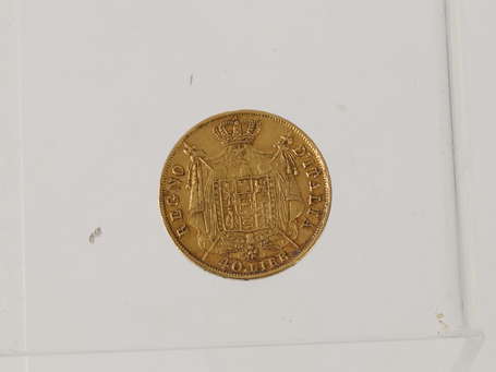 Pièce de 40 lires en or Napoléon Roi d'Italie, 