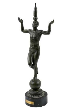 VICHY CELESTIN 1950 : Trophée en bronze 