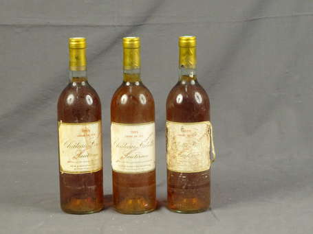 3 Bts Château Gilette Crème de Tête, Sauternes 