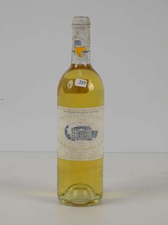 1 Bt Pavillon blanc du Château Margaux 1990 (Niv 