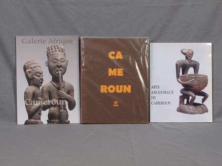 Trois ouvrages N°1- 'Cameroun (Galerie Afrique) 