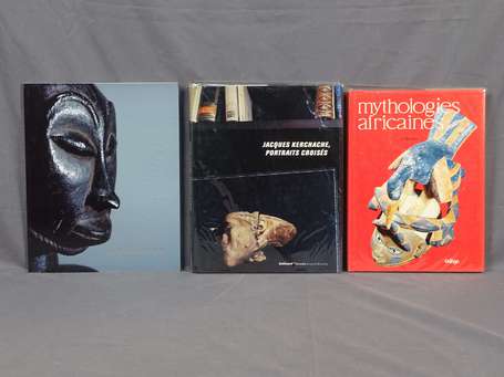 Trois ouvrages N°1- 'Jacques Kerchache, portraits 