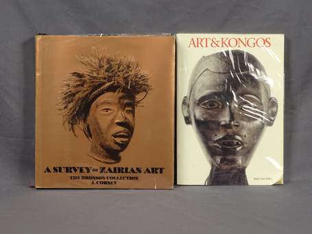 Deux ouvrages N°1- 'Art & Kongos Marc Leo Félix - 