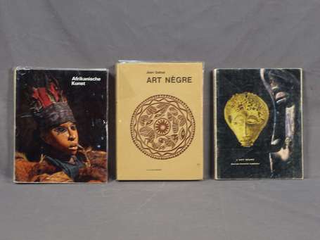 Trois ouvrages N°1- 'L'art nègre' Jean Gabus. 1959