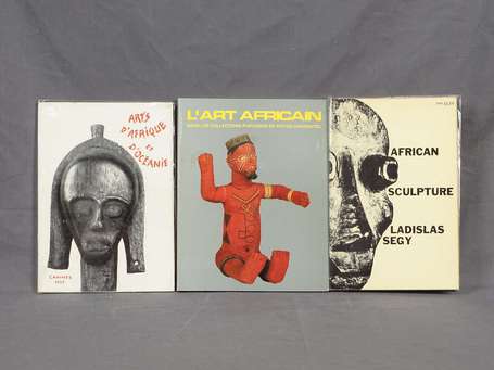 Trois ouvrages N°1- 'Arts d'Afrique et d'Océanie' 