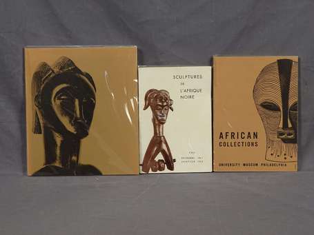 Trois ouvrages N°1- 'Sculptures de l'Afrique 
