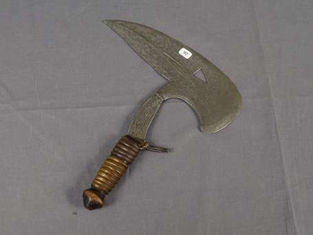 Très joli couteau de guerrier 'Musélé' en forme de