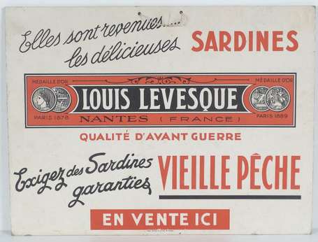 SARDINES LOUIS LEVESQUE à Nantes : Panonceau 