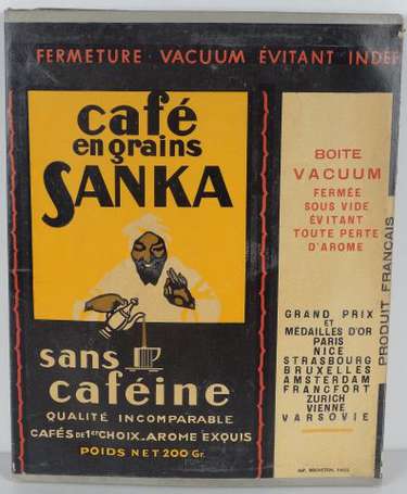 SANKA Café en Grains : Grande boîte factice de 