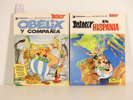Uderzo : Astérix 14 et 23  ; Asterix en Hispania  
