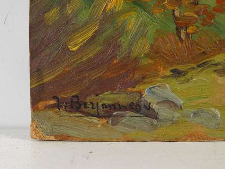BERJONNEAU Jéhan (1890-1972) Paysage de montagne. 