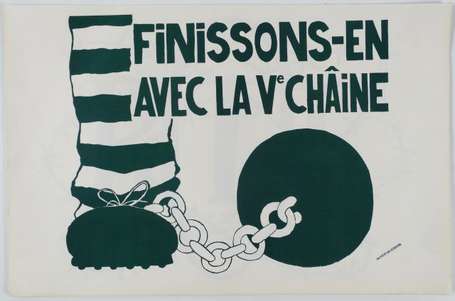 MAI 68 - Lot de 4 affiches (32x48 cm) : Pas de 