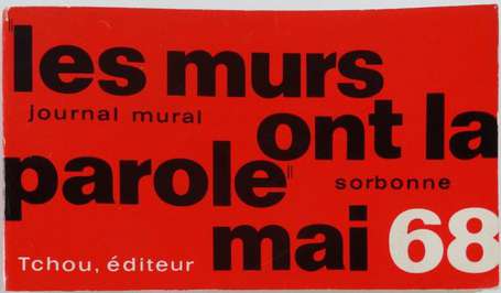 MAI 68 - Les murs ont la parole - Livre de 