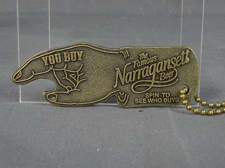 TOUPIE DE COMPTOIR : The Famous Narragansett Beer,