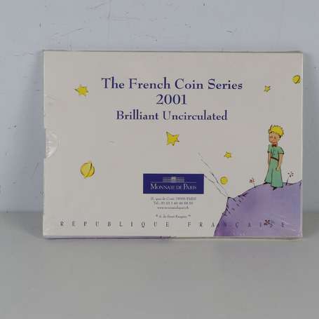 France 2001 Coffret série de monnaies du Petit 