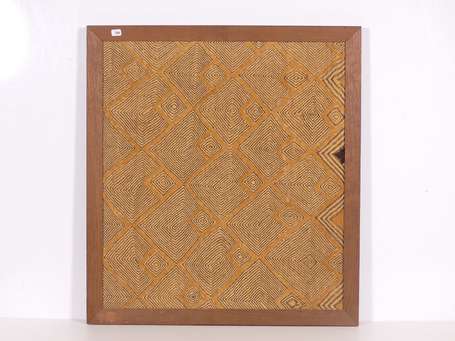 Ancien textile 'velours du Kasaï' à décor 
