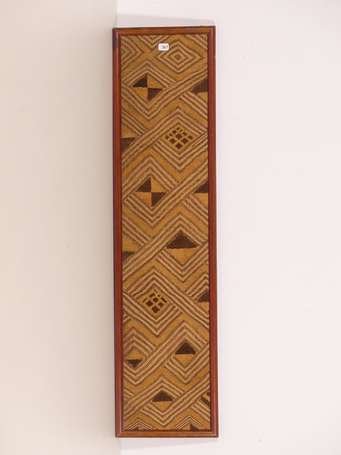 Ancien textile 'velours du Kasaï' à décor 