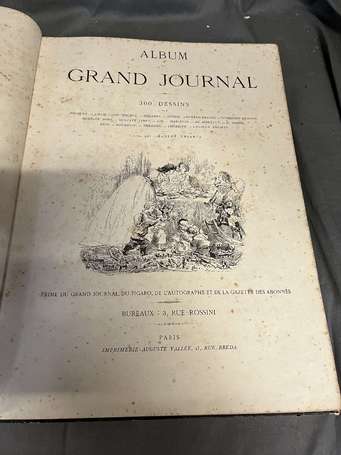 Album du Grand Journal 1865 - dont 2 gravures de 