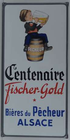 CENTENAIRE FISCHER-GOLD / Biére du Pêcheur Alsace 
