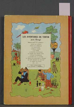 Tintin au Congo - Edition couleur de 1949 - 4ème 