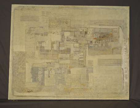 DEMARCHI Serge (1934) - Composition abstraite. 