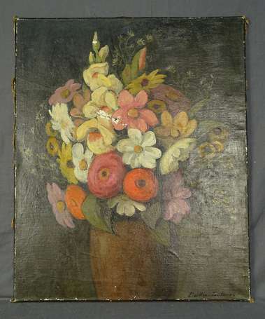 DOILLON-TOULOUSE Madeleine (1889-1967) - Bouquet 