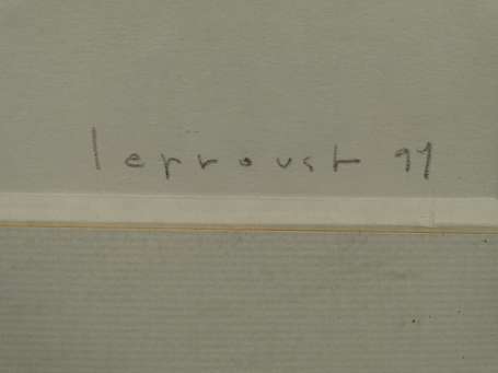 LEPROUST Thierry (né en 1948) - Architecture, 