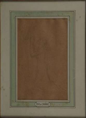 Puvis de Chavannes 1824-1898 Femme en prière 