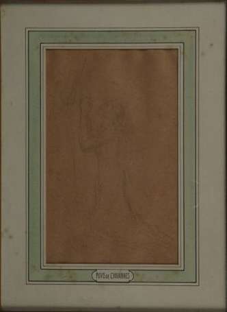 Puvis de Chavannes 1824-1898 Femme en prière 