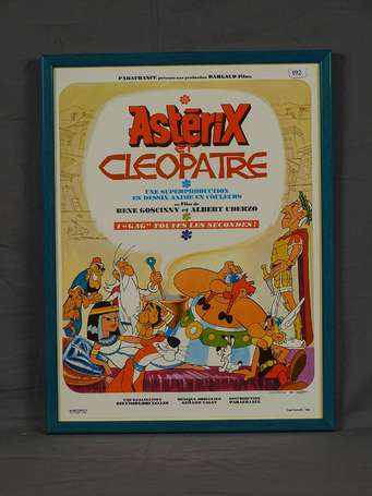 Uderzo : affiche du dessin animé Astérix et 