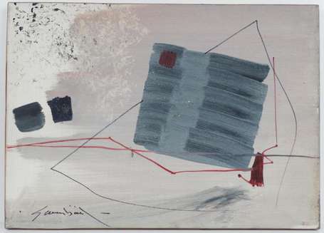Boré Gwenhaël (né en 1947) Composition au carré 