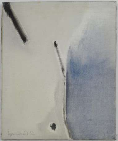 Boré Gwenhaël (né en 1947) Composition bleue et 