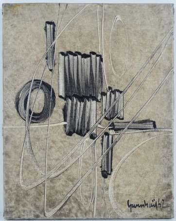 Boré Gwenhaël (né en 1947) Composition abstraite 