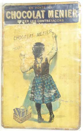 CHOCOLAT MENIER « Éviter les Contrefaçons » : Tôle