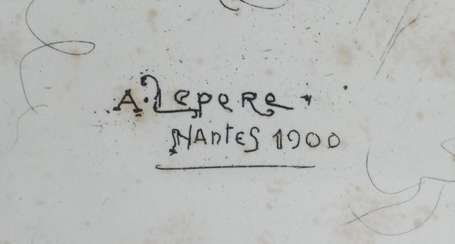 Lepere Auguste (1849-1918) Nantes, les quais. 