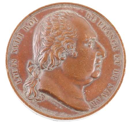 Louis XVIII roi des français. Abattoir d'Orléans. 