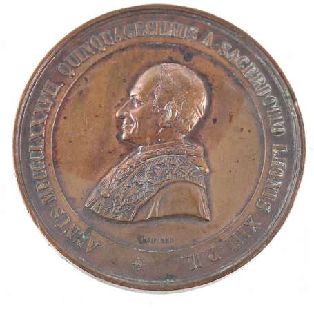 Pape Léon XIII. Année 1887  quinquagesimus a 