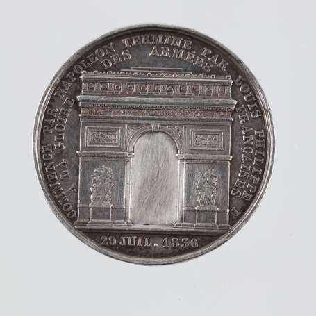 Louis Philippe I roi des Français. Arc de Triomphe