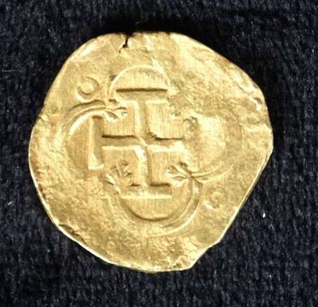 Espagne Philippe II pièce en or de 2 Escudos 