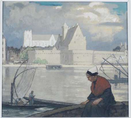 Jacquier Marcel 1877-1957. Château des Ducs à 