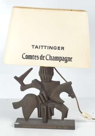 TAITTINGER Comte de Champagne : Pied de lampe 