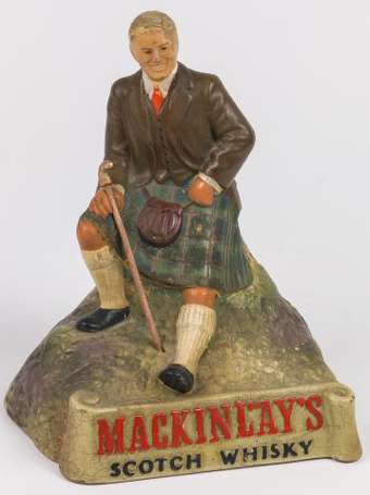 MACKINLAY'S Scotch Whisky : Figurine publicitaire 