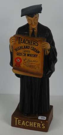 TEACHER'S Scotch Whisky : Figurine publicitaire en