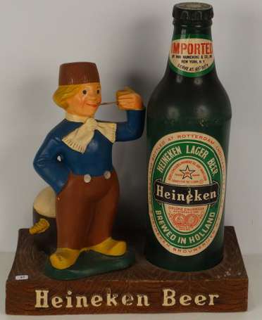 HEINEKEN BEER : Grande figurine publicitaire 