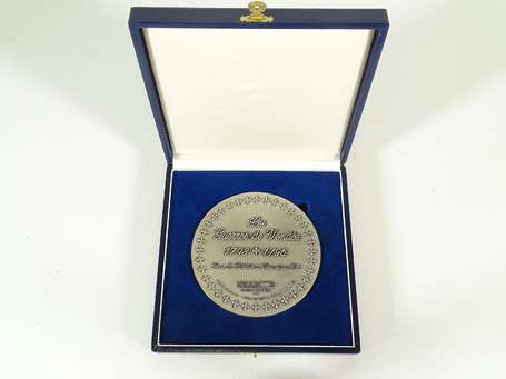 Vendée 1793 Enorme médaille en bronze argenté 