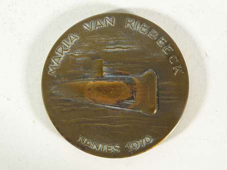 Médaille en bronze Lancement du S.A.S Maria Van 