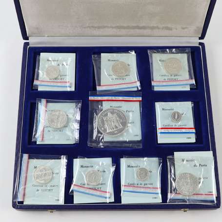 Dans un coffret de la Monnaie de Paris, 10 