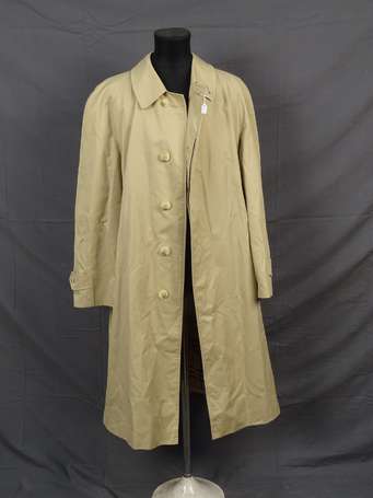 Burberry's Trench Coat toile crème T.40