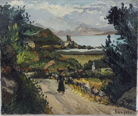 BERJOLE Pierre (1897-1990) - Pointe du Cap Corse. 
