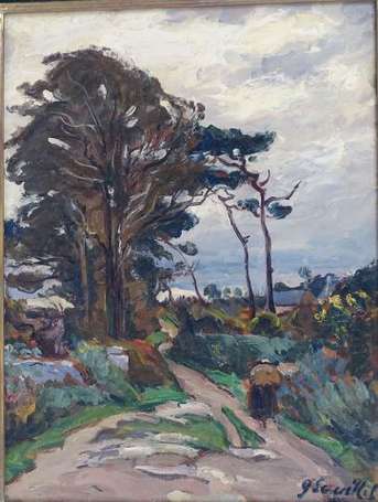 SOUILLET Georges François (1861-1947) - Route 